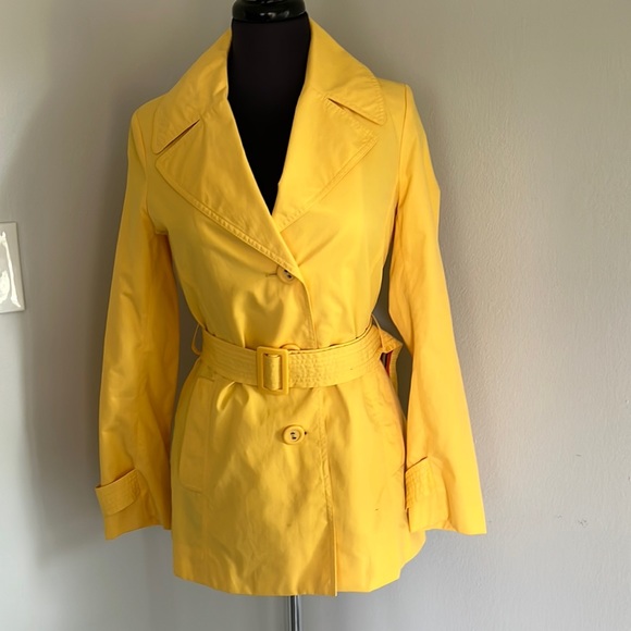 Talbots Jackets & Blazers - Talbots petite yellow rain jacket